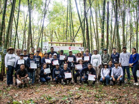 Evento de graduación del proyecto Soluciones Basadas en Bambú ARAUCLIMA Regional